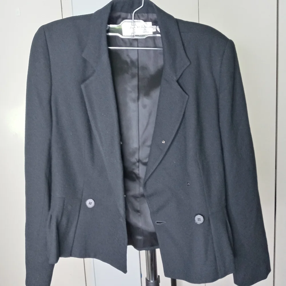 Christian Dior Black Blazer, sz 6